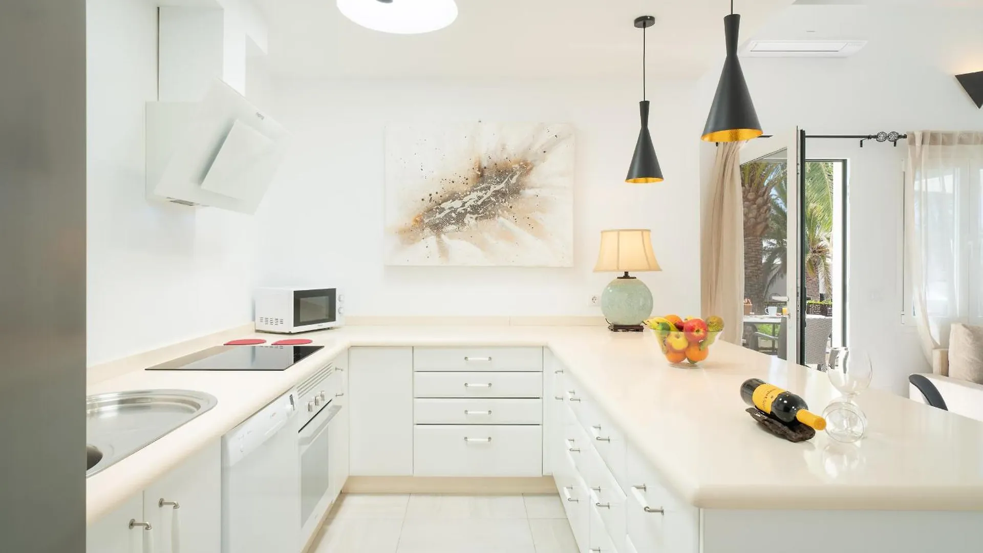 Feriehus Villa Irene Lanzarote En Costa Teguise En Complejo Con Piscina Comunal Spanien